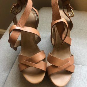 Tan Wedges